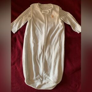 Carter’s White Cotton sleeping bag